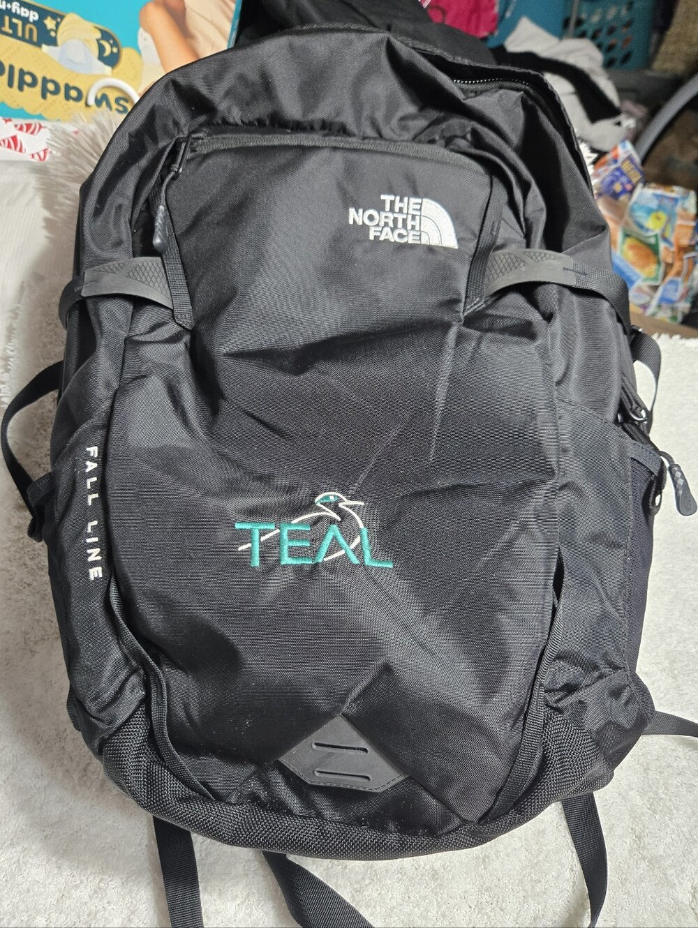 The North face Fall Line Backpack With Custom Embroidery